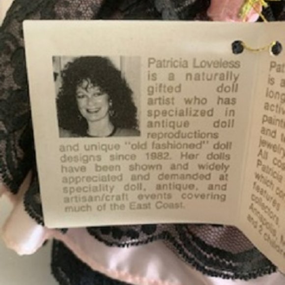 Collectible Doll Tootie FIFI La TOOT by Patricia Loveless Porcelain #160 - Picture 5 of 7